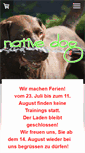 Mobile Screenshot of nativedog.ch
